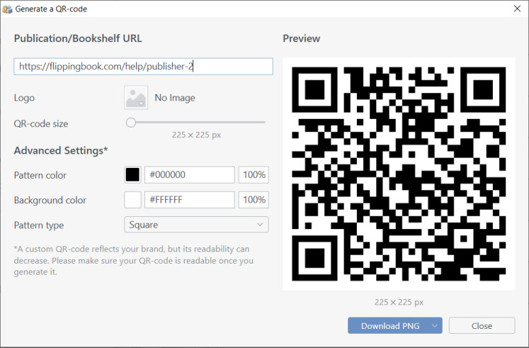 Generating readable qr cheapest codes